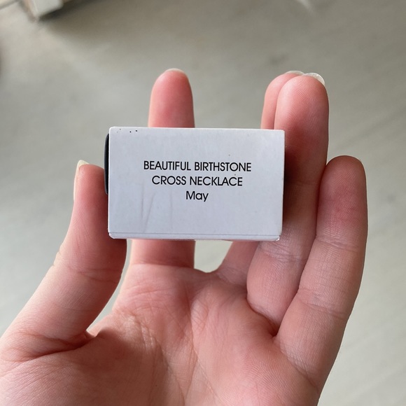 Avon Birthstone Cross Necklace - Picture 2 of 2